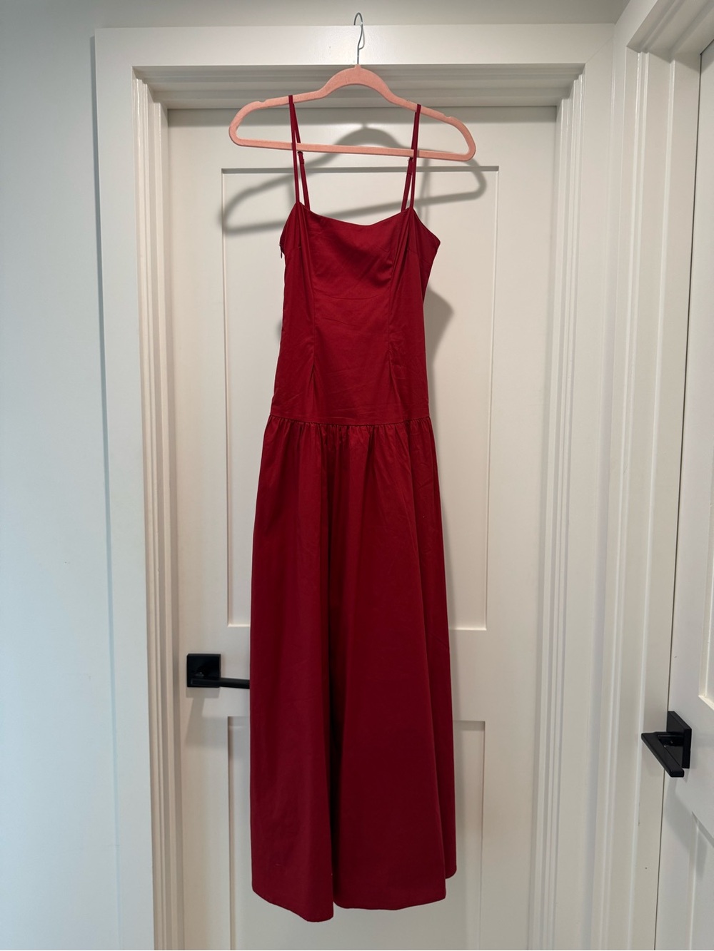 peppermayo vince cami maxi dress in red - Picture 5 of 9